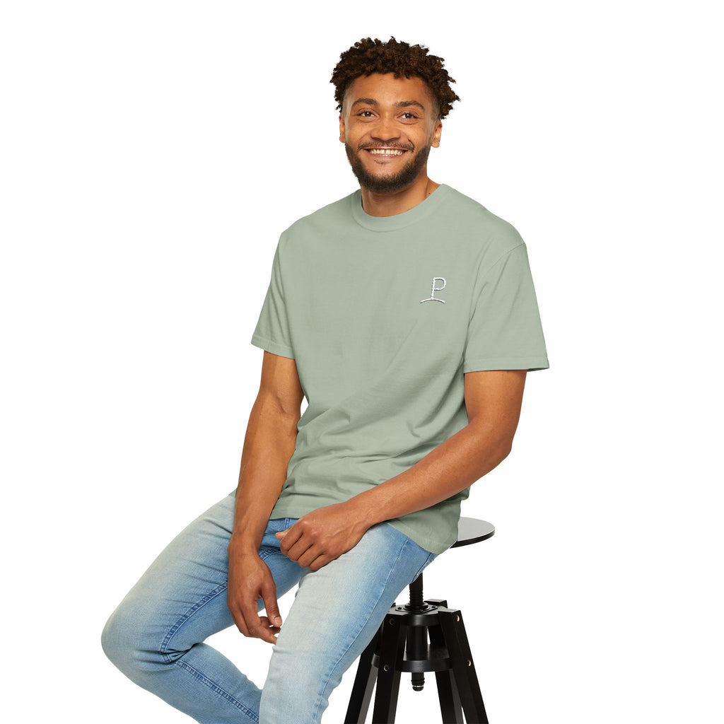 PROGREMINION Polo White 'P' Pocket T-Shirt, 8 colors
