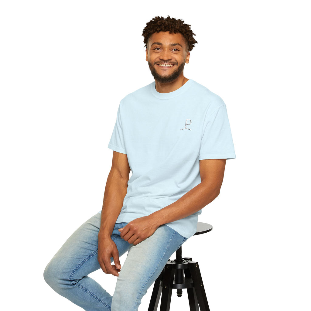 PROGREMINION Polo White 'P' Pocket T-Shirt, 8 colors