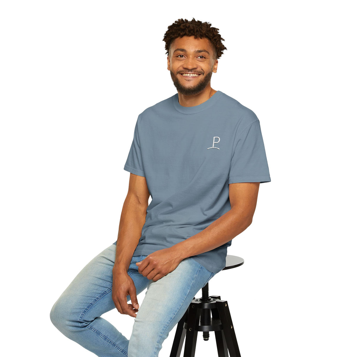 PROGREMINION Polo White 'P' Pocket T-Shirt, 8 colors