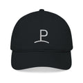 PROGREMINION Embroidered 'P' Logo Organic Baseball Cap — Minimal Monogram Hat