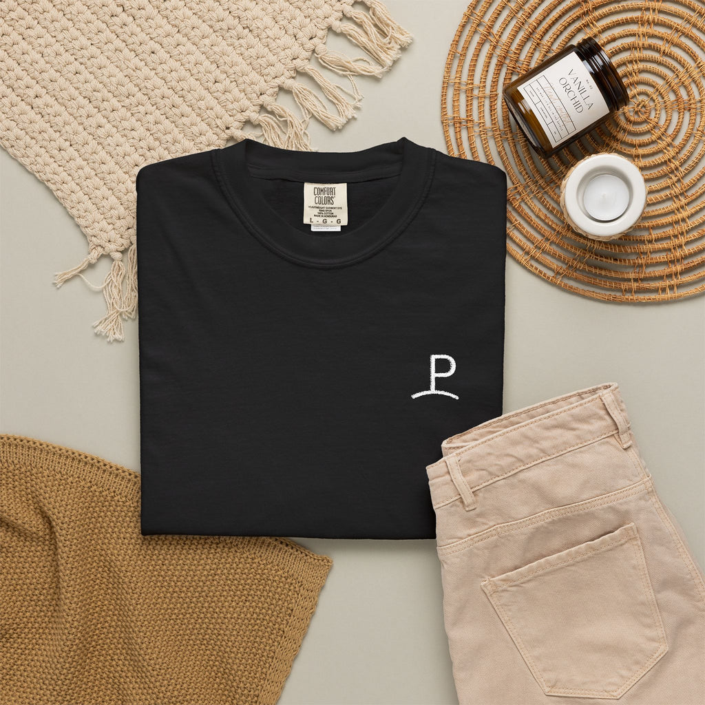 PROGREMINION Polo White 'P' Pocket T-Shirt, 8 colors
