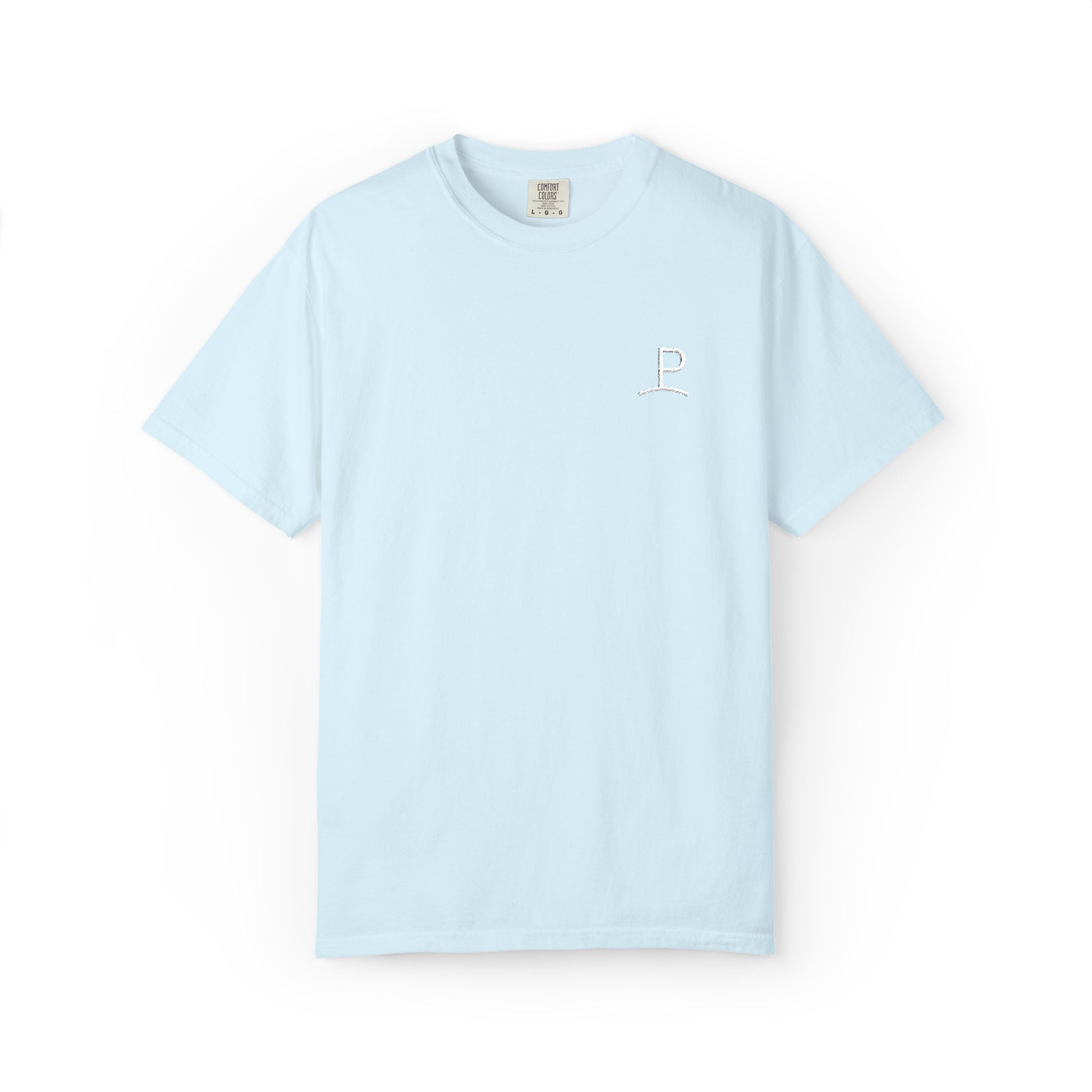 PROGREMINION Minimalist Polo 'P' Pocket T-Shirt - Black