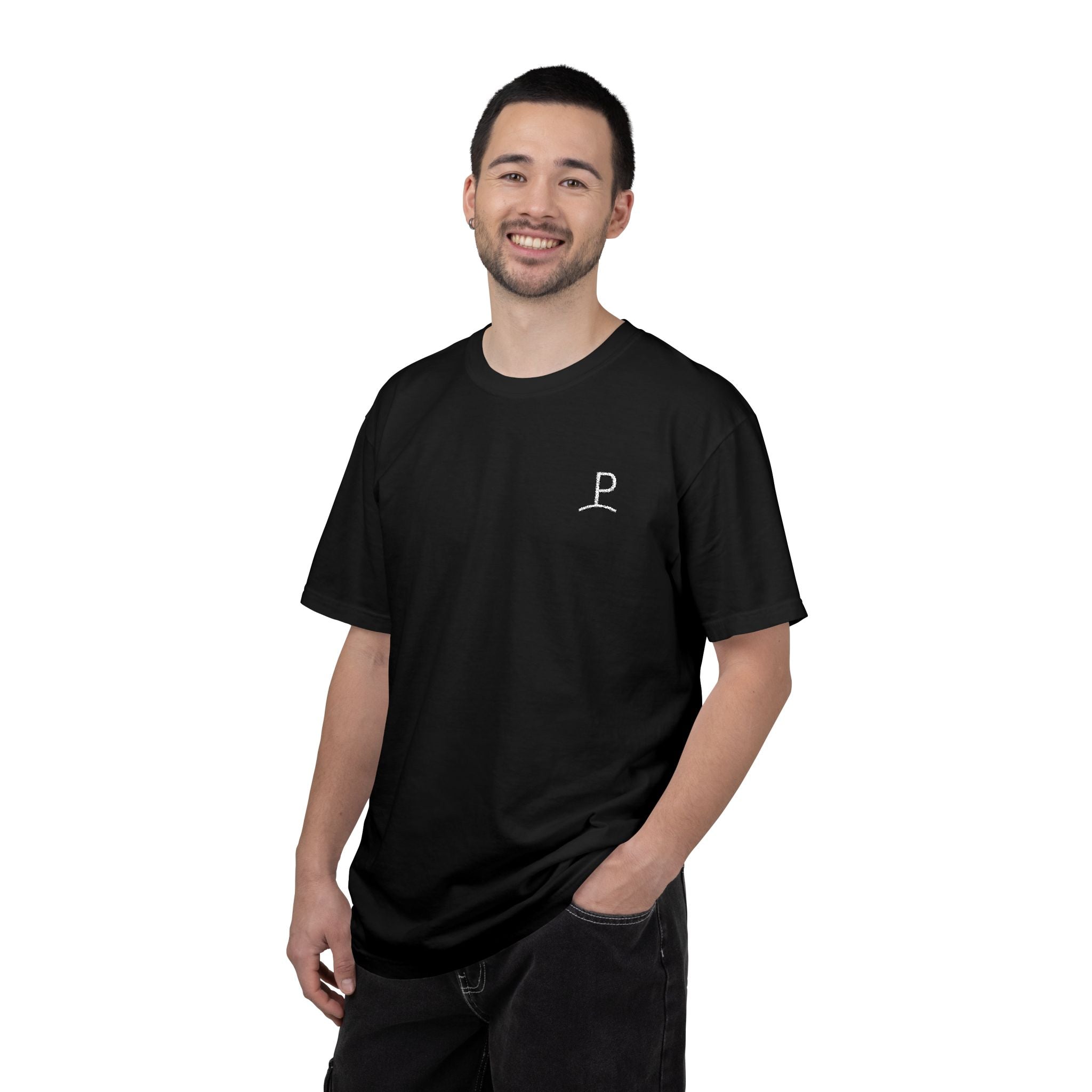 PROGREMINION Polo White 'P' Pocket T-Shirt, 8 colors
