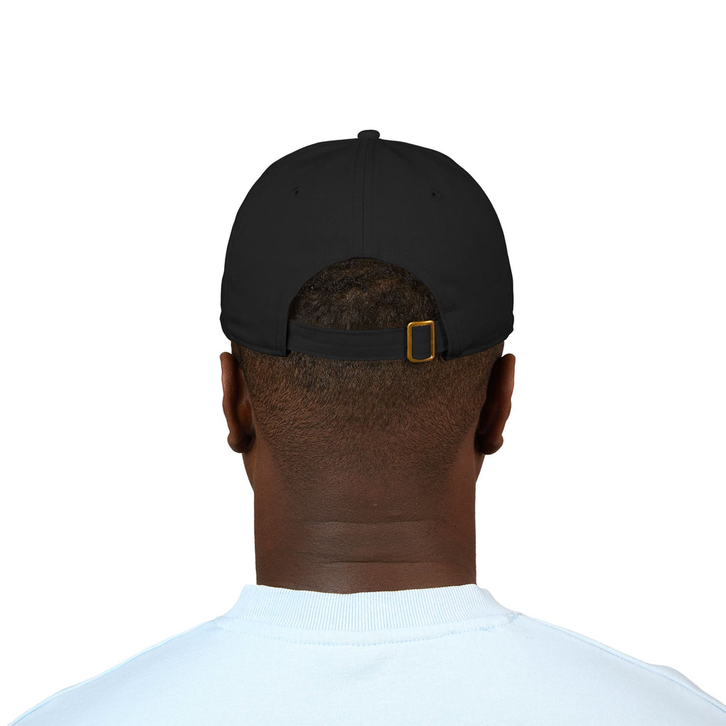 PROGREMINION Embroidered 'P' Logo Organic Baseball Cap — Minimal Monogram Hat