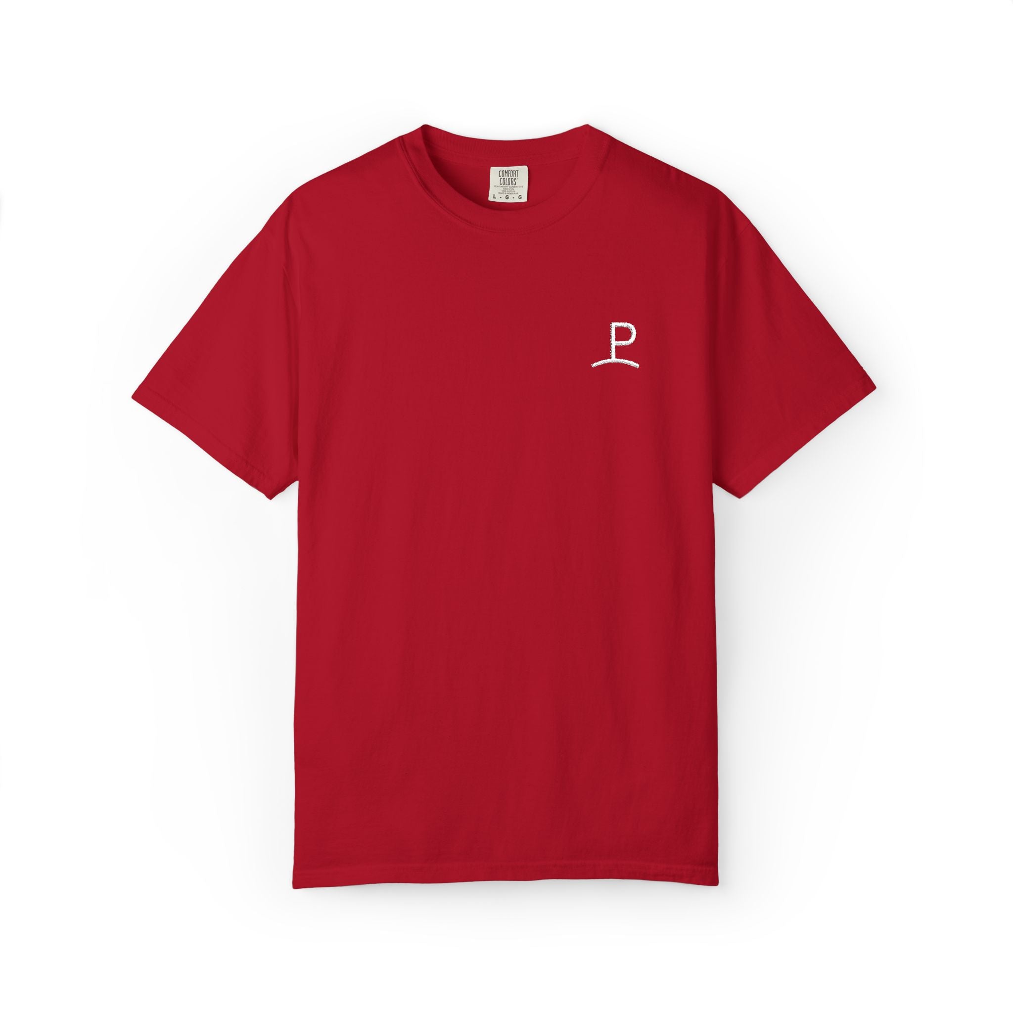 PROGREMINION Minimalist Polo 'P' Pocket T-Shirt - Black