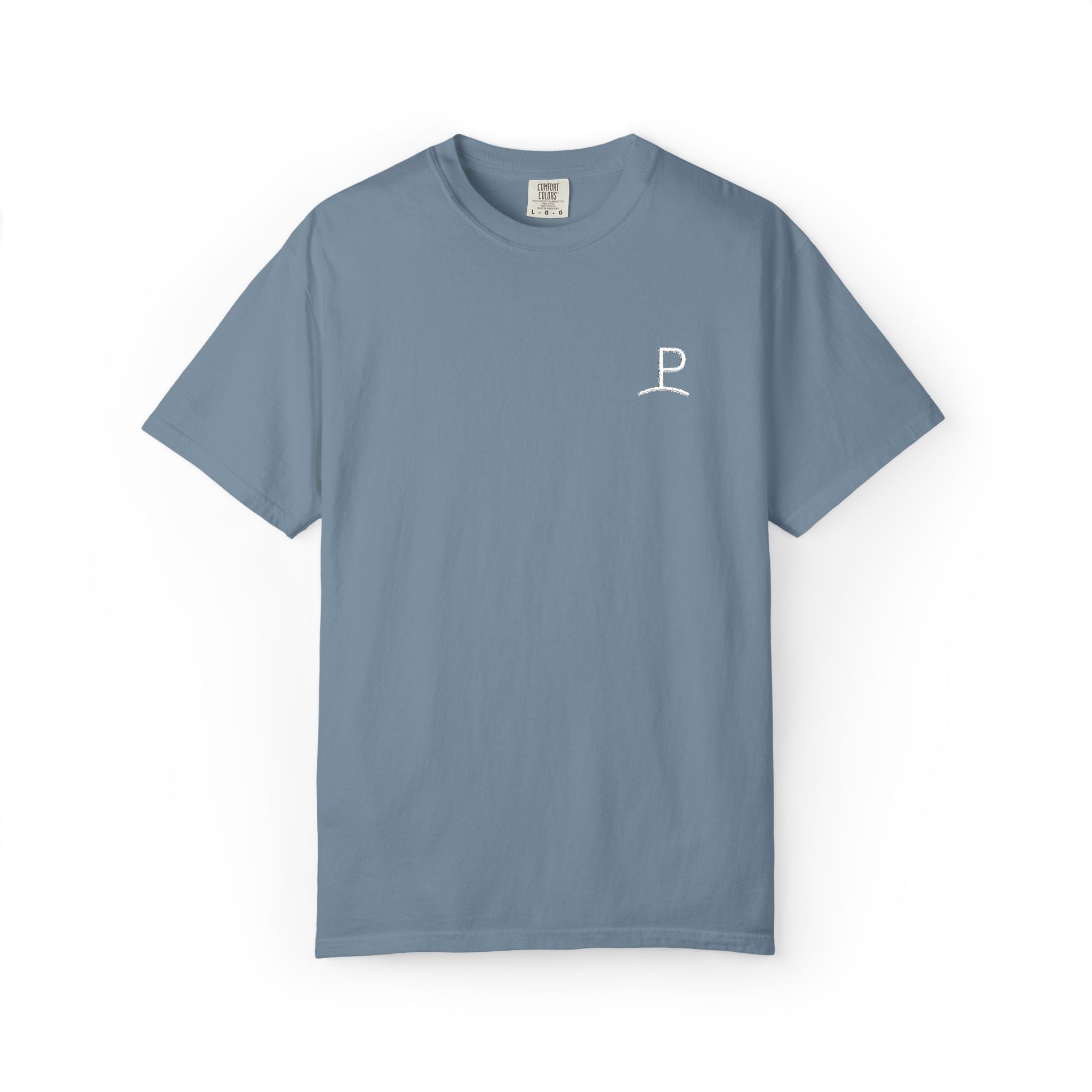 PROGREMINION Minimalist Polo 'P' Pocket T-Shirt - Black