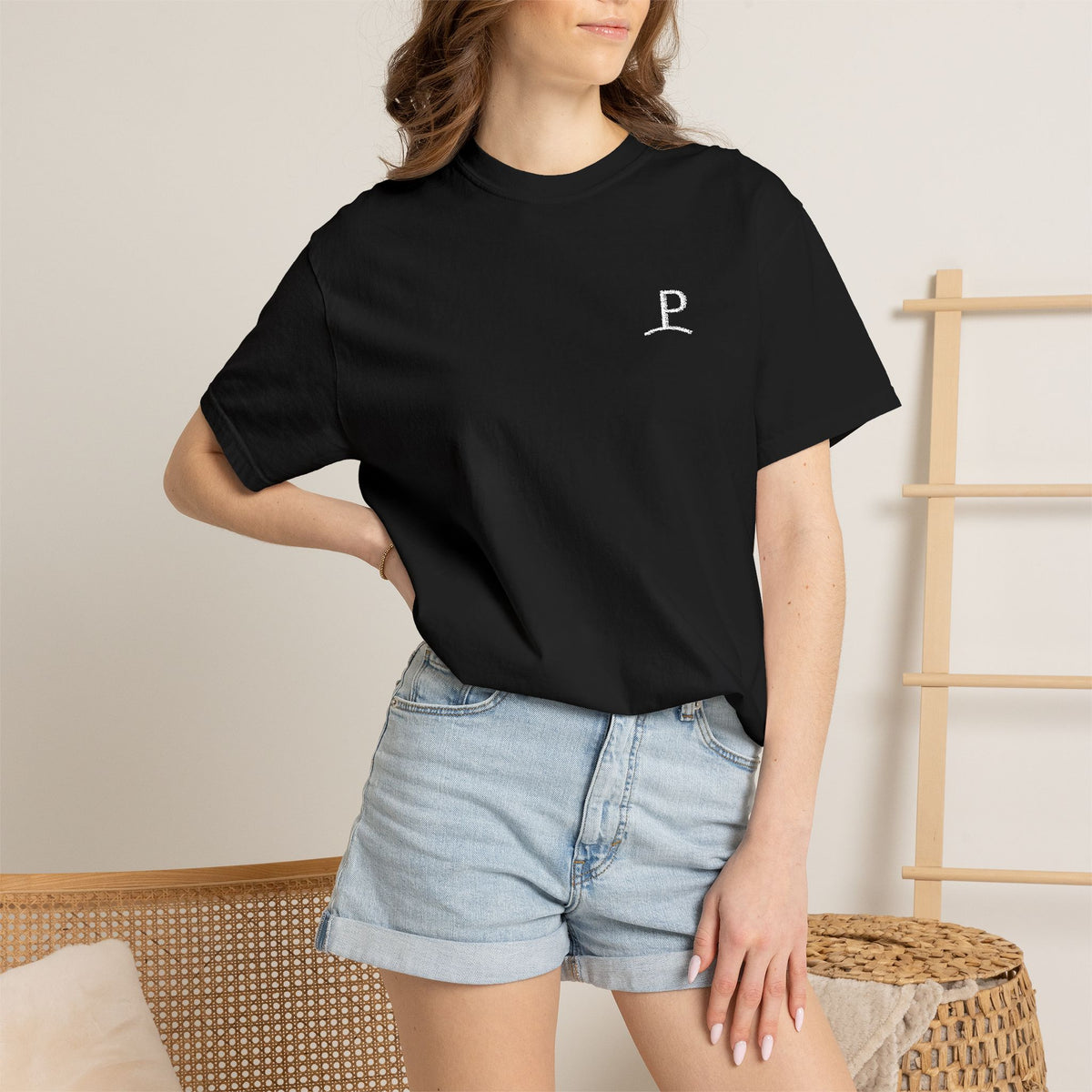 PROGREMINION Polo White 'P' Pocket T-Shirt, 8 colors