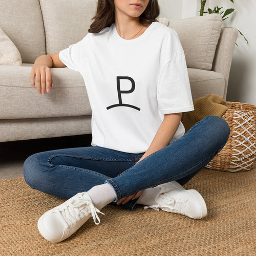 PROGREMINION 'P' Logo T-Shirt, White