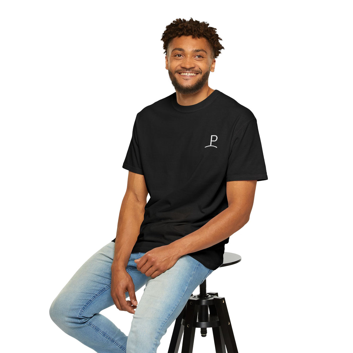PROGREMINION Polo White 'P' Pocket T-Shirt, 8 colors
